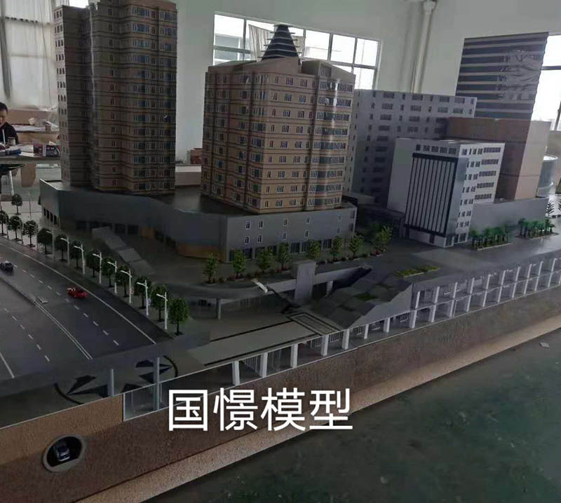 抚顺县建筑模型