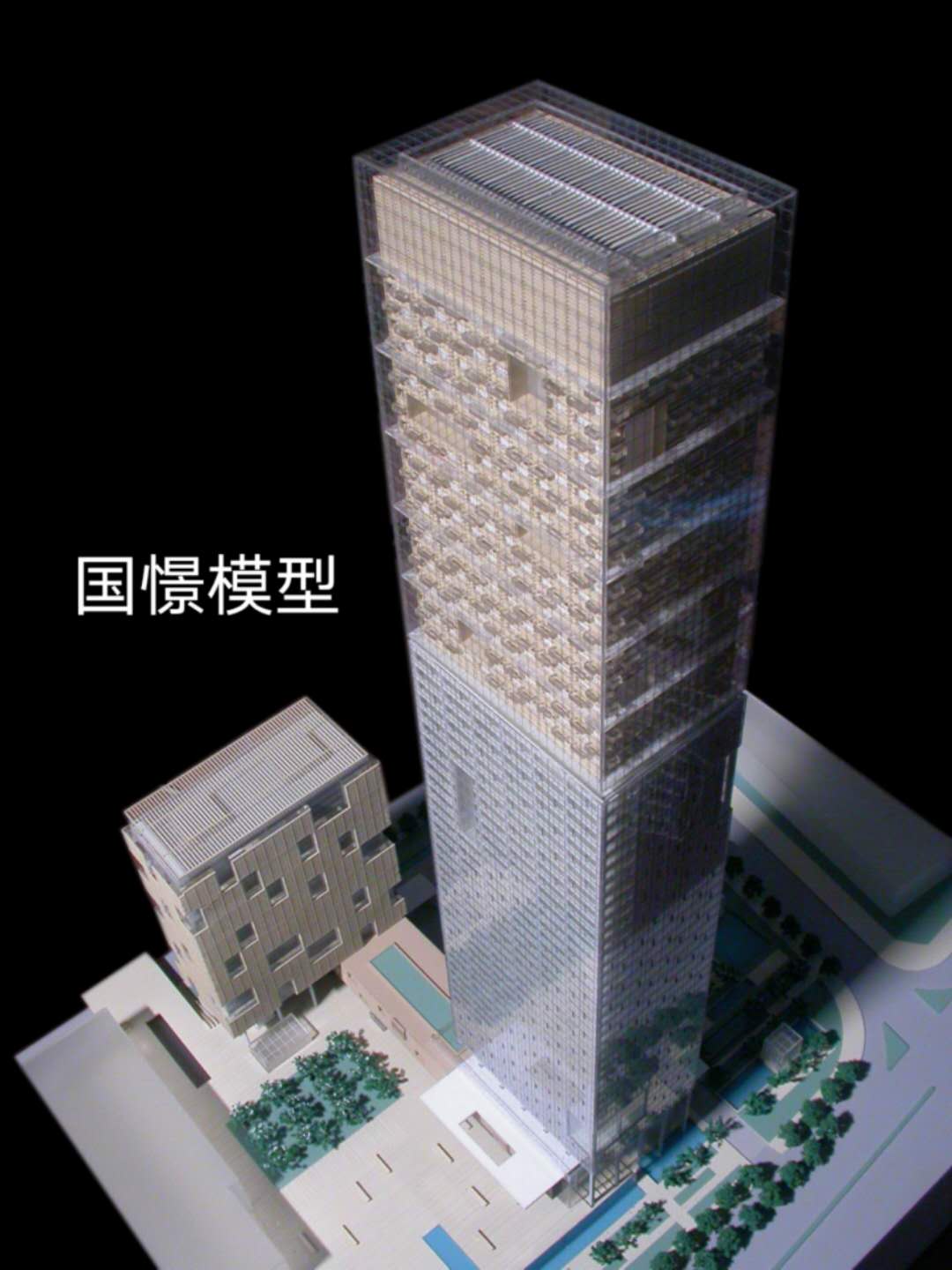 抚顺县建筑模型